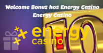 Velkomstbonus hos Energy Casino