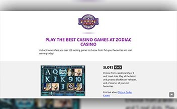 Screenshot 2 Zodiac Casino